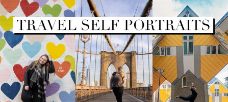 How to Take Eye-Catching Travel Self Portraits