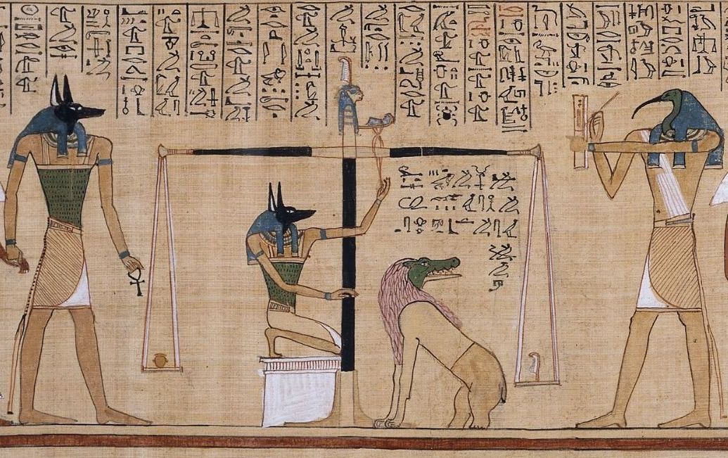 Weighing of the Heart - Papyrus of Hunefer