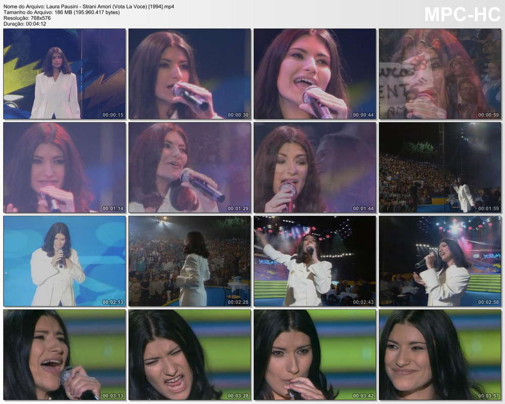 Laura Pausini - Strani Amori (Vota La Voce) [1994]