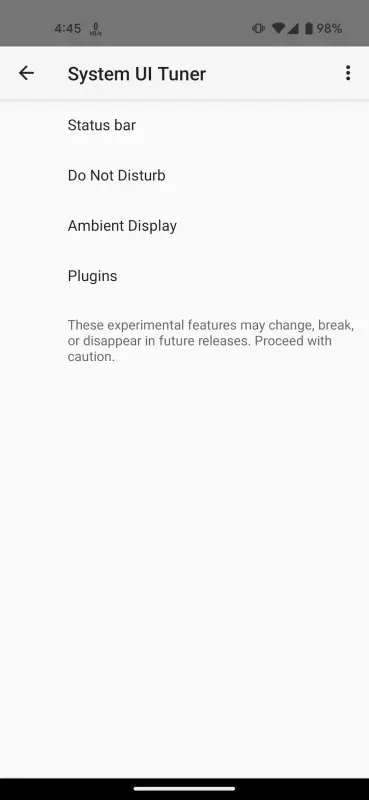Download System UI Tuner APK