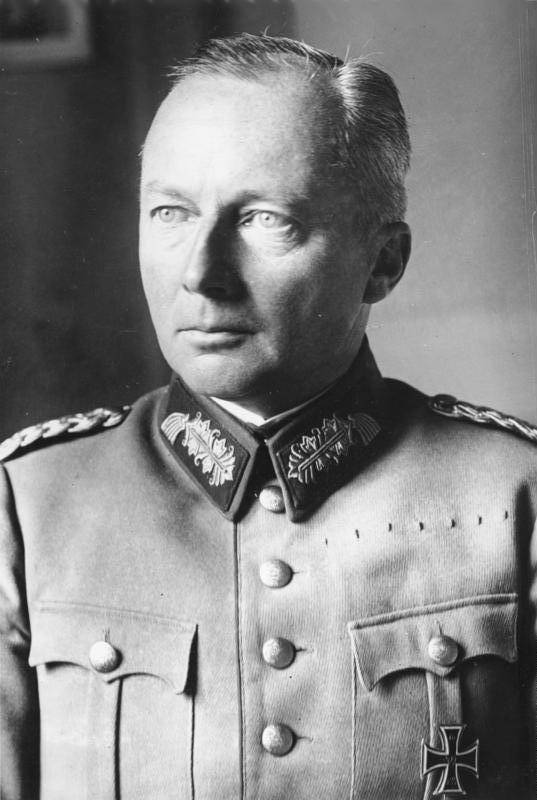 Retrato de Günther von Kluge en 1936