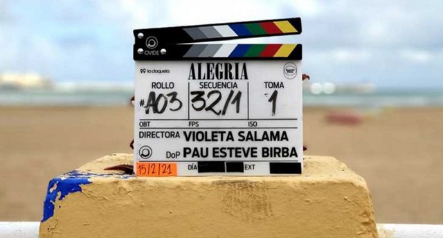 LA PELÍCULA “ALEGRÍA”, DE VIOLETA SALAMA, TERMINARÁ SU RODAJE ESTE JUEVES