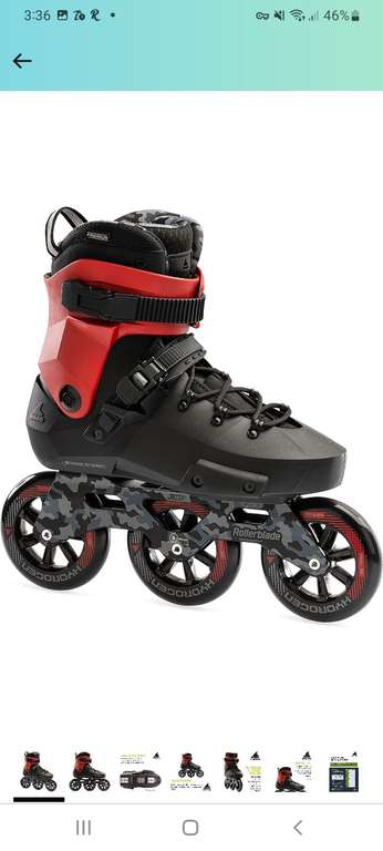 Amazon: Patines Rollerblade Twister 110 
