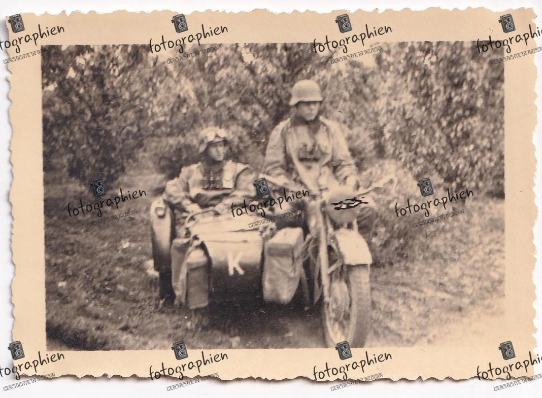 org. Foto 2. Weltkrieg Deutschland Kfz Motorrad Krad (3)