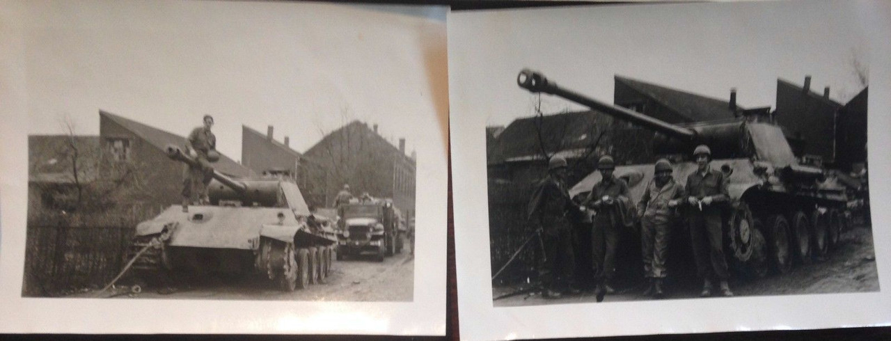 GERMANY  CAPTURED TANK WW2 (2)