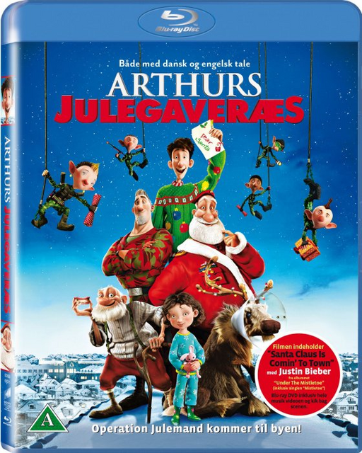  Arthur Christmas (2011) 720p HEVC BluRay Hollywood Movie ORG. [Dual Audio] [Hindi or English] x265 AAC ESubs [550MB] Full Movie Download