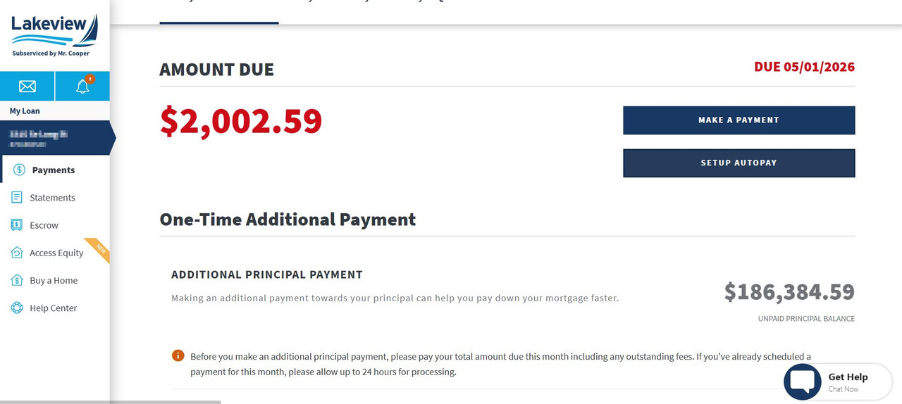 Mortgage Due