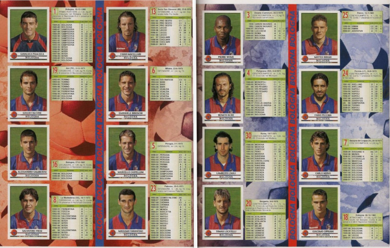 Panini Basketball Trading Card Singles Gennaro Gattuso 2001 PANINI