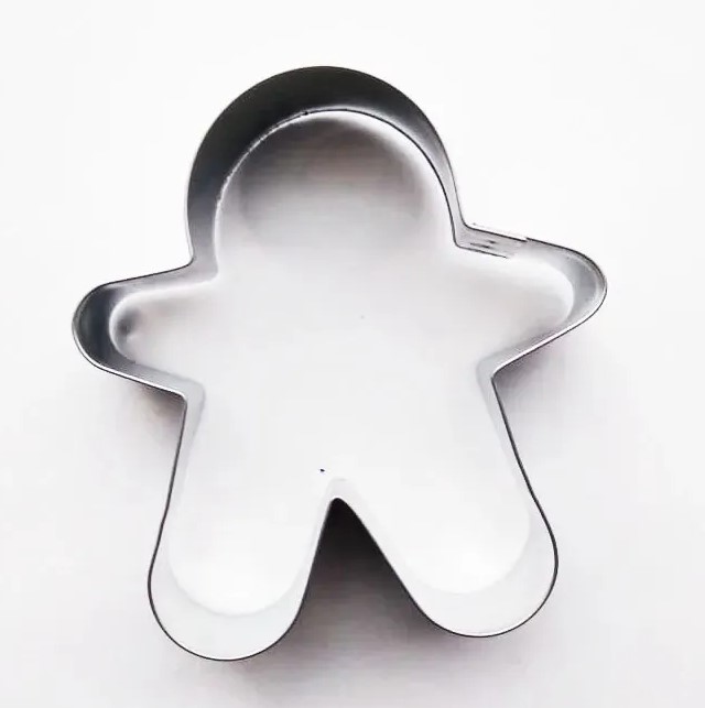 Cortador en acero galleta Jengibre en acero para manualidades