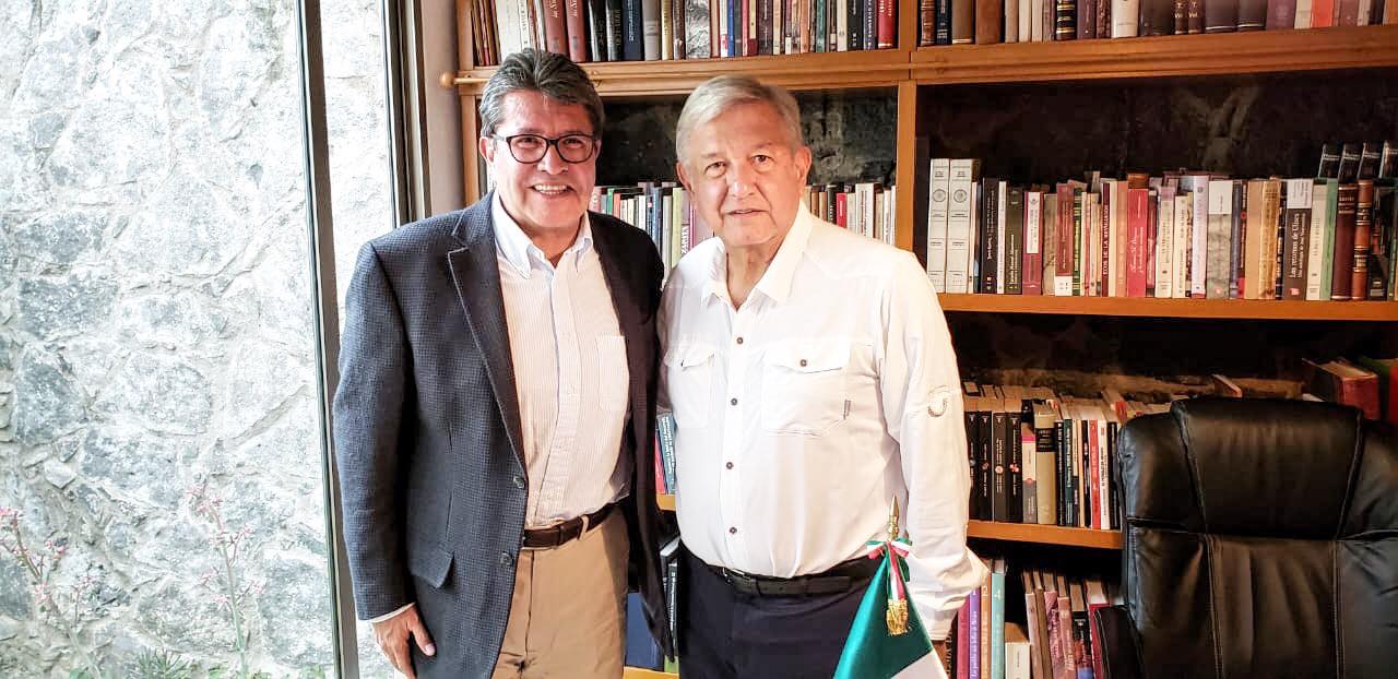 Ricardo Monreal aseguró que le ganará a Sheinbaum y Ebrard