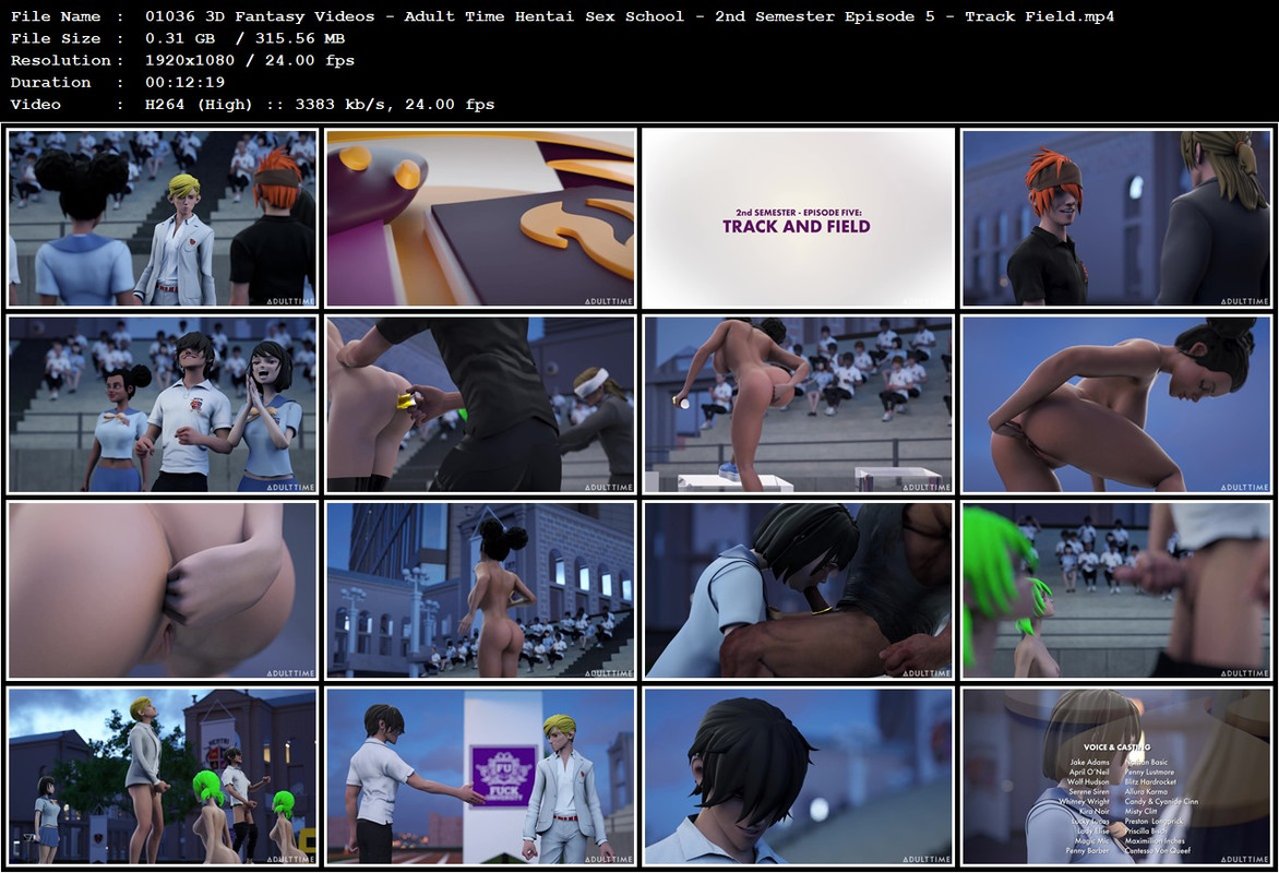 01036 3D Fantasy Videos - Adult Time Hentai Sex School - 2nd Semester Episode 5 - Track Field.mp4
