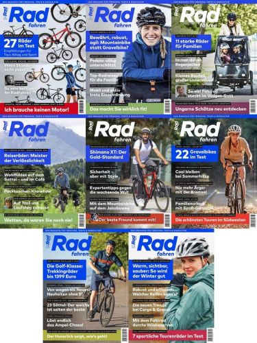 Cover: Aktiv Radfahren Magazine Jahrgang komplett 2022