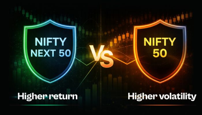 nifty next 50 vs nifty 50