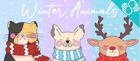 Drawing Winter Animals in Adobe Photoshop