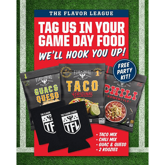 Score a FREE Fire & Smoke Society Party Kit: Elevate Your Game Day Flavors! Score a FREE Fire & Smoke Society Party Kit: Elevate Your Game Day Flavors!