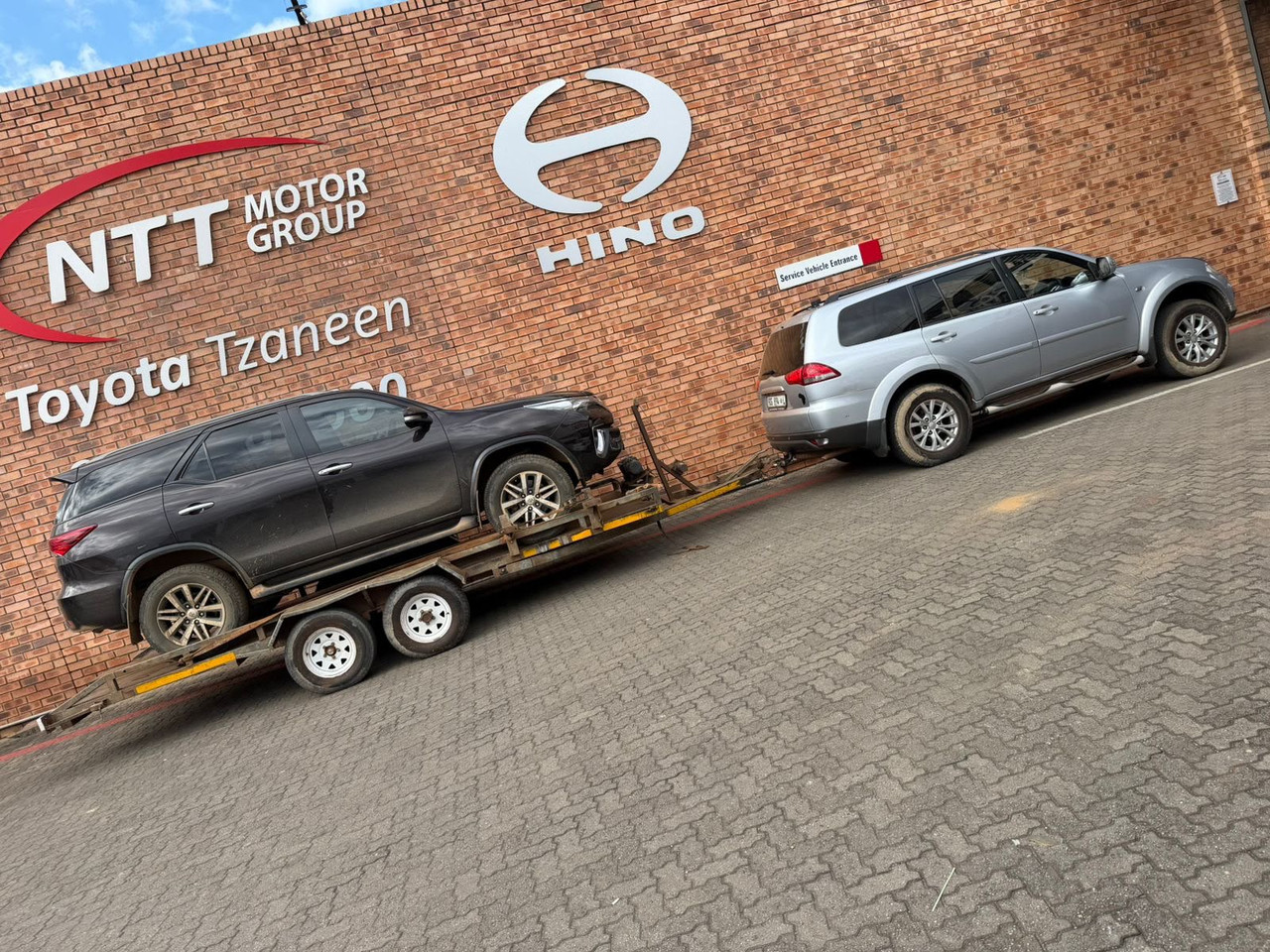 R36 vehicle support