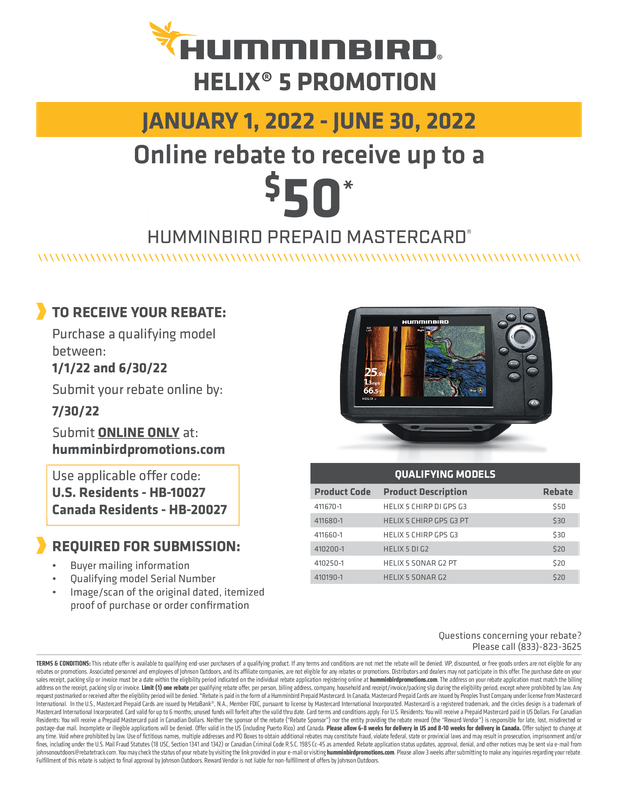 Humminbird Helix 5 S2022 PDF — Postimages