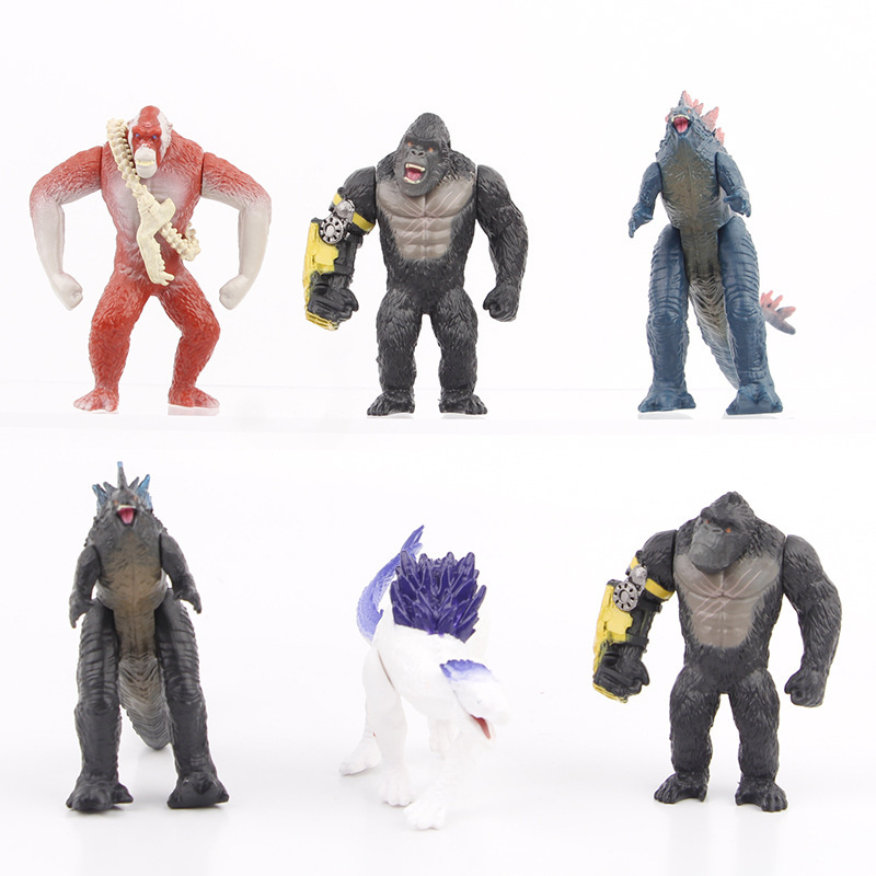 Godzilla x Kong 6 - Monster Action Figure Set - Skar King