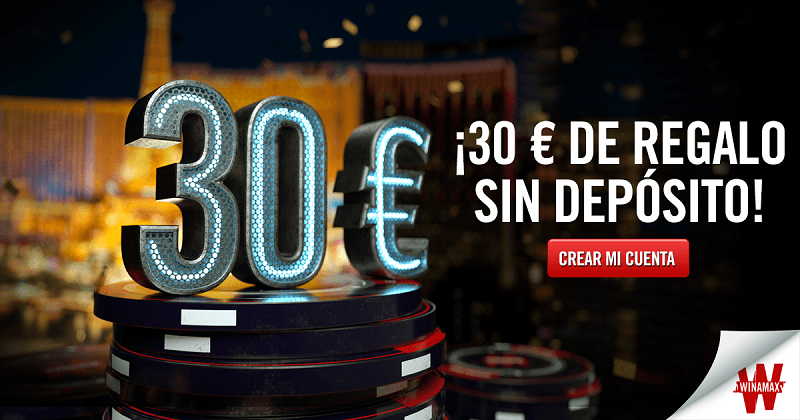 Winamax 30 € gratis sin depósito 1