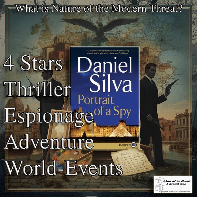  Book Review: A Portrait of a Spy by Daniel Silva