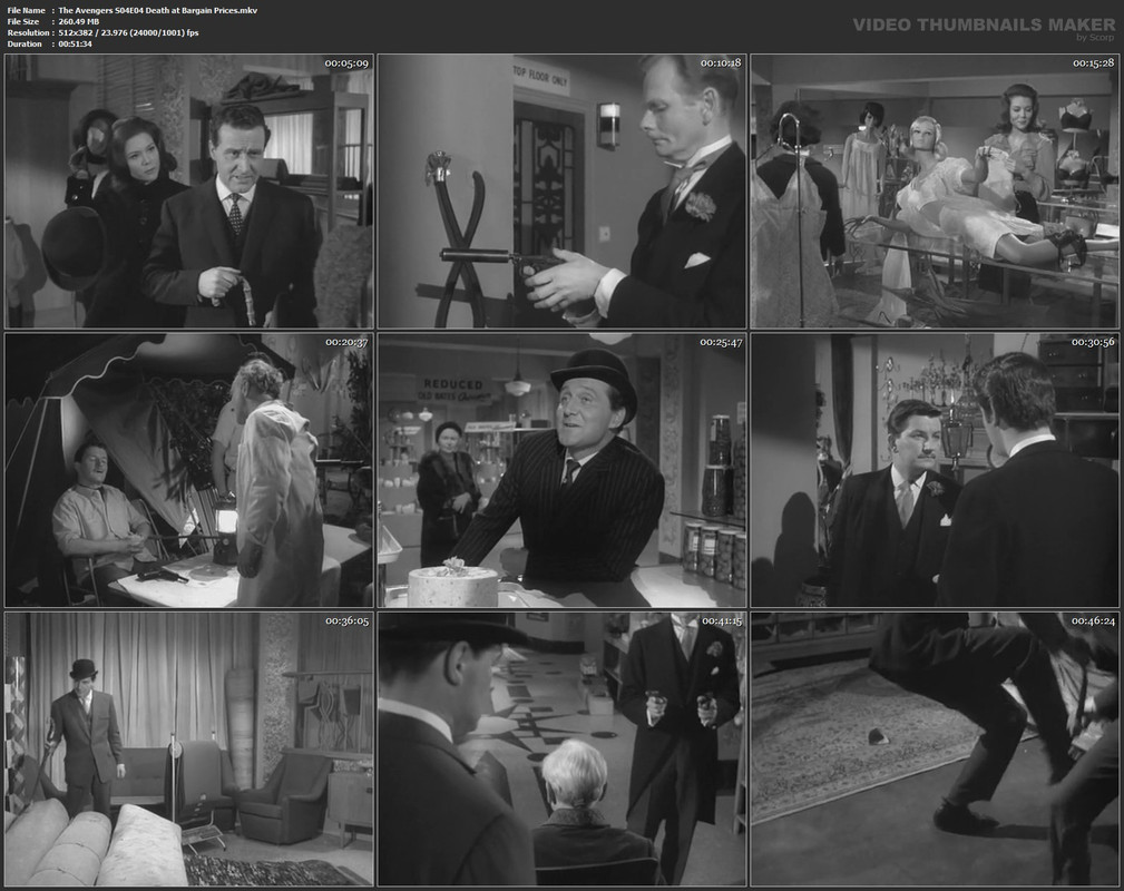 The Avengers S04E04 Death at Bargain Prices.mkv