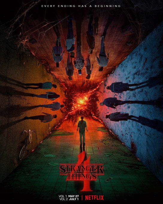 Stranger Things Season 4 VOL 1 WEB-DL Dual Audio Hindi ORG 720p | 480p NetFlix