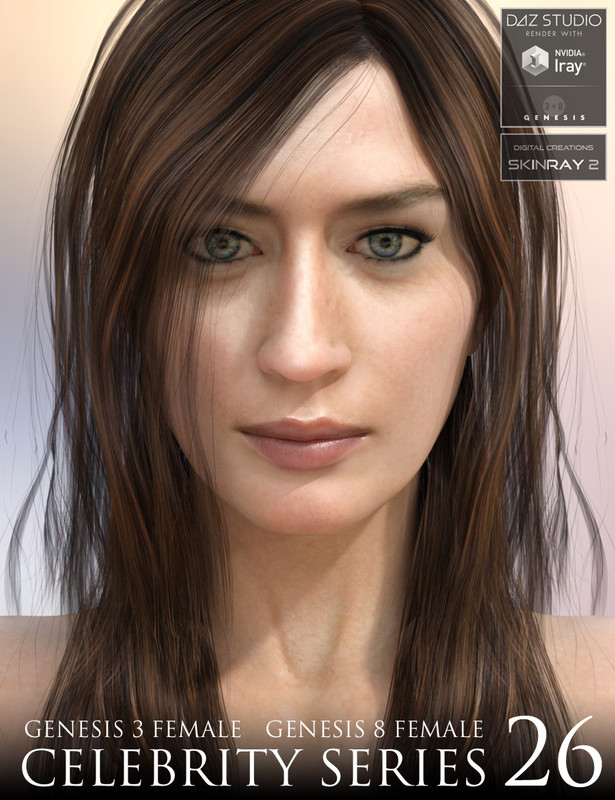 Celebrity Series 26 for Genesis 3 and Genesis 8 Female