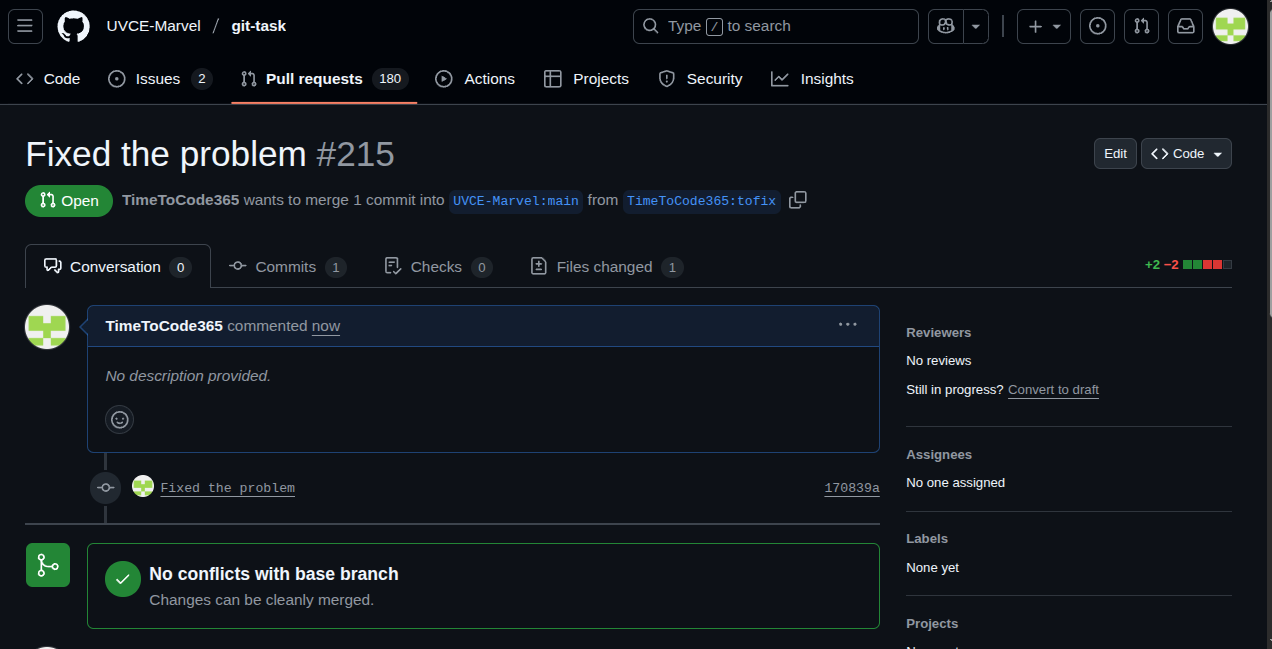 Github Pull Request