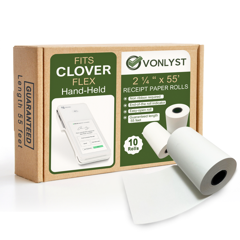 Clover Flex Receipt Paper Roll