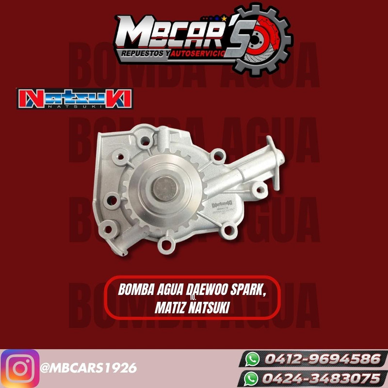 BOMBA DE AGUA TOY COROLLA NEW SENSA 1.8 03-12