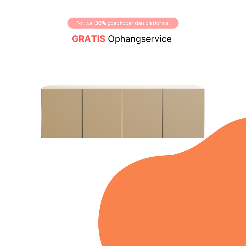 IKEA PAX kast — 1 element, inclusief kastinzet en deuren, professioneel gemonteerd