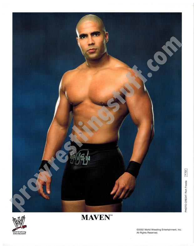 Maven P-764 WWE 8x10 promo photo