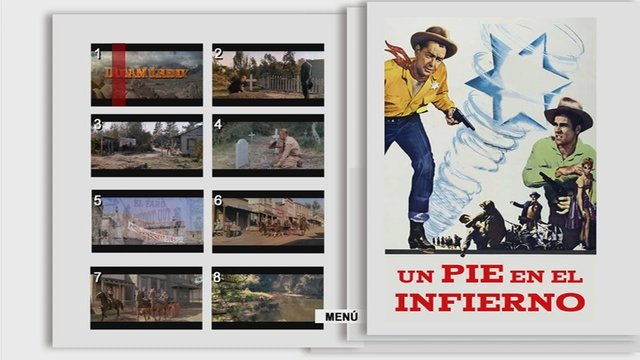 3 - Un Pié en el Infierno [DVD9Full] [PAL] [Cast/Ing] [Sub:Cast] [1960] [Western]