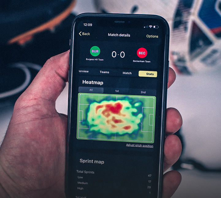footall performance tracking app