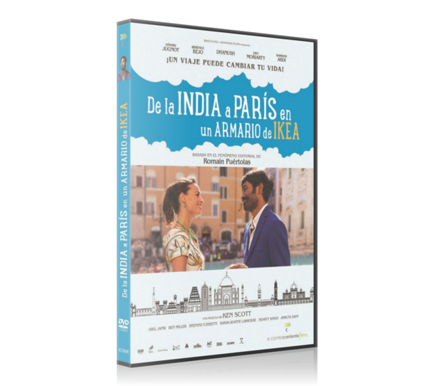 Portada - De la India a París en un Armario de Ikea [2018] [DVD9 Full] [Pal] [Cast/Ing] [Sub:Cast] [Comedia]