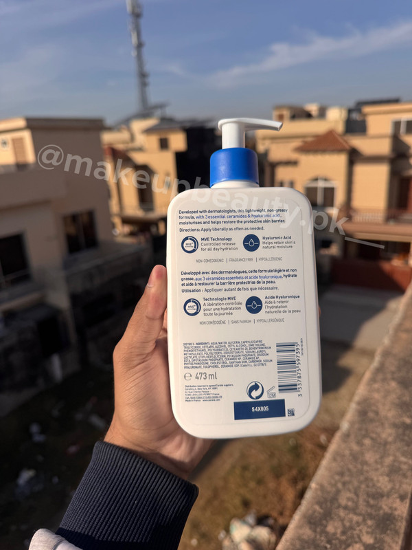 CeraVe Moisturising Lotion For Dry to Very dry skin 473 ML Full size - image 2