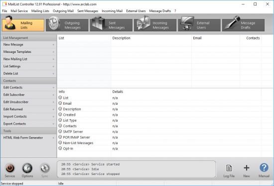 Arclab MailList Controller v13.3