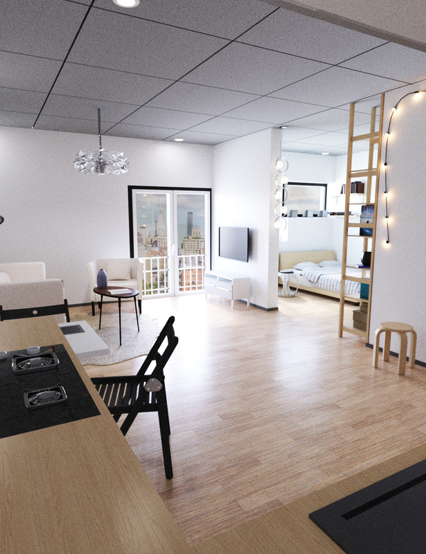 00 main mini apartment daz3d