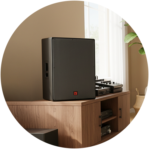 Built‑in rechargeable battery