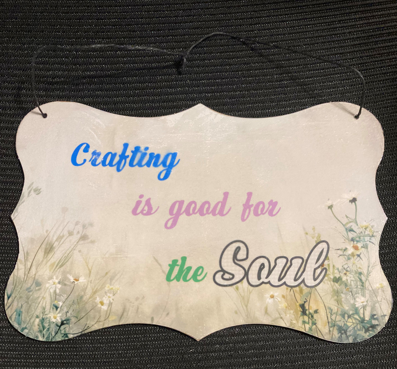 handcrafted sublimated crafting soul sign