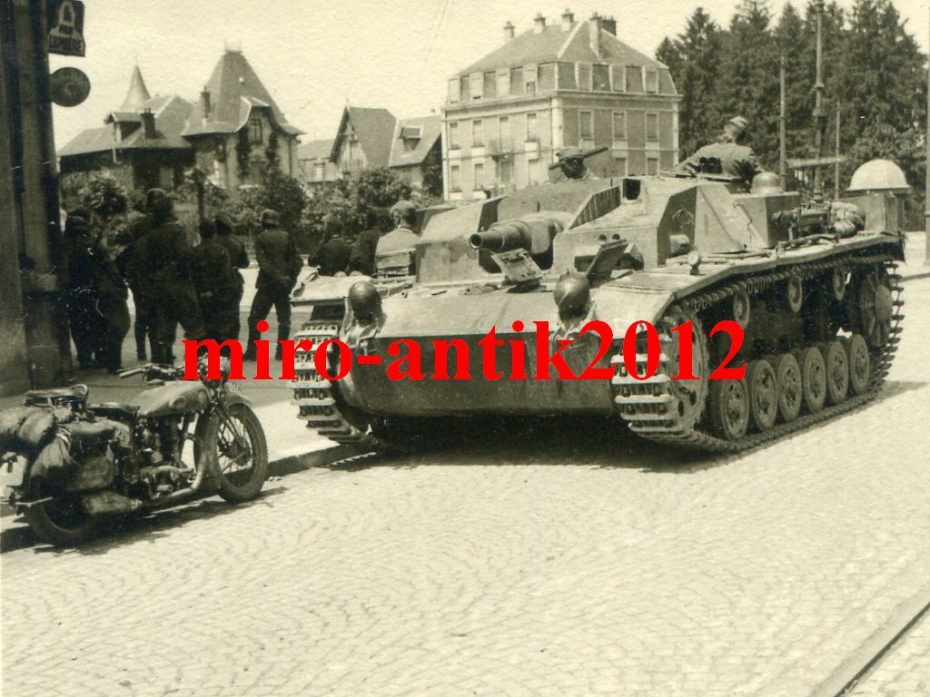 Foto, Wehrmacht, Stug, Sturmgeschütz, Panzer, Ei