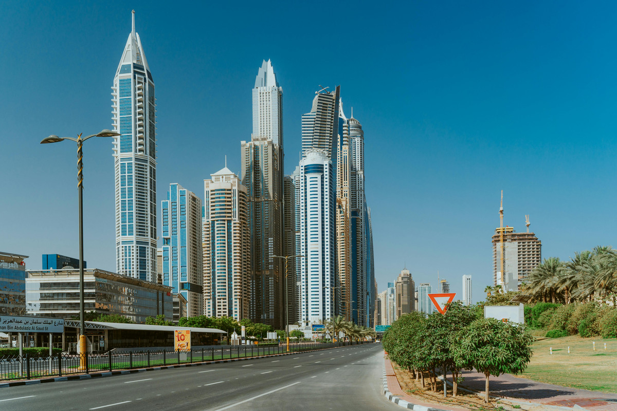 United Arab Emirates skyline