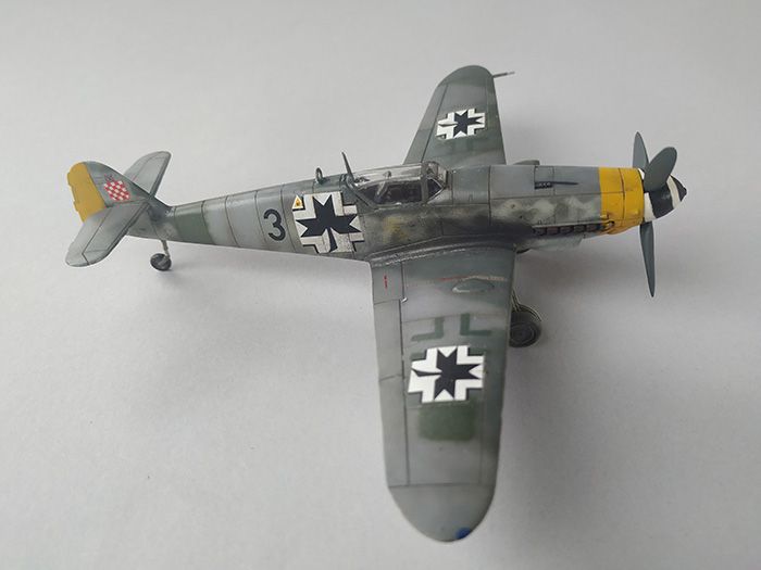 Bf-109G 2.Lj. AZ model i Revell 1/72 Pt.II IMG-20201024-123208