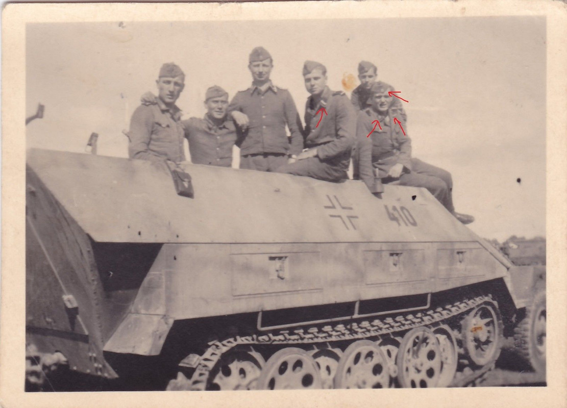 Elite yy mit Ärmeladler SDKFZ Halbkette - 410 Üb