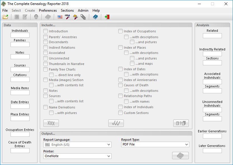 The Complete Genealogy Reporter - Builder 2018 Build 200610 Multilingual The Complete Genealogy Reporter - Builder 2018 Build 200610 Multilingual