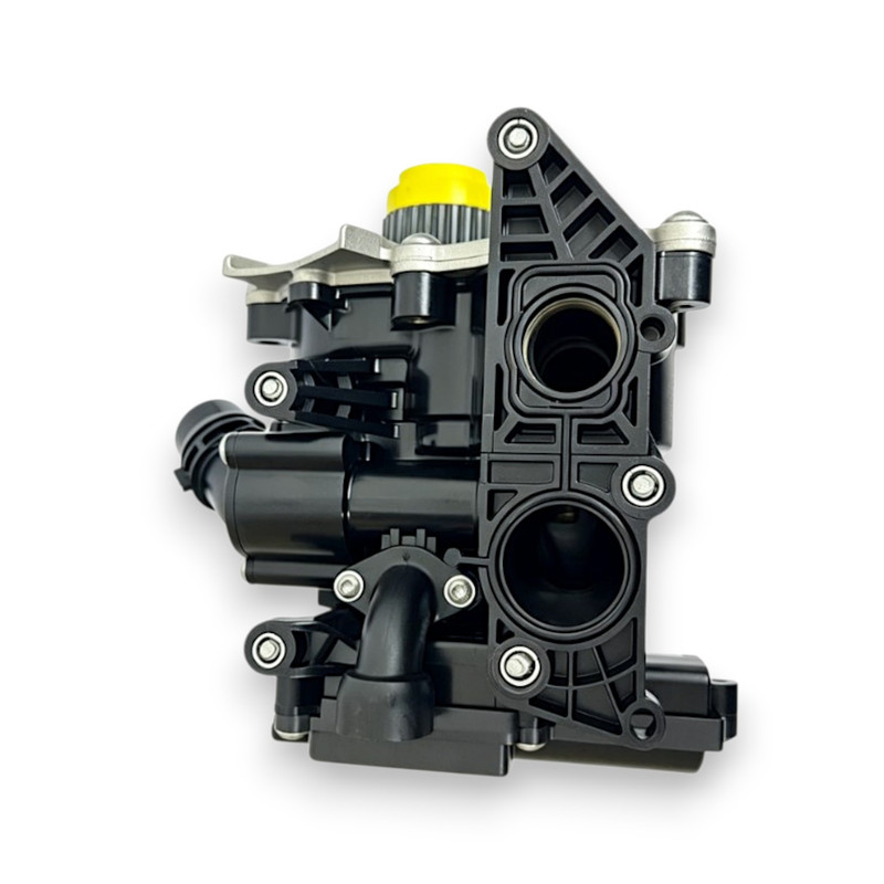 Volkswagen Audi Cooling System Series Electronic Water Pump Thermostat Housing Pam Air for Golf MK7 GTI R Passat B8 Tiguan Arteon Audi A4 B9 A5 Q5 Macan EA888 Gen3 (OE: 06L121111H / 06L121111J / 06L121111G / 06L121012A)