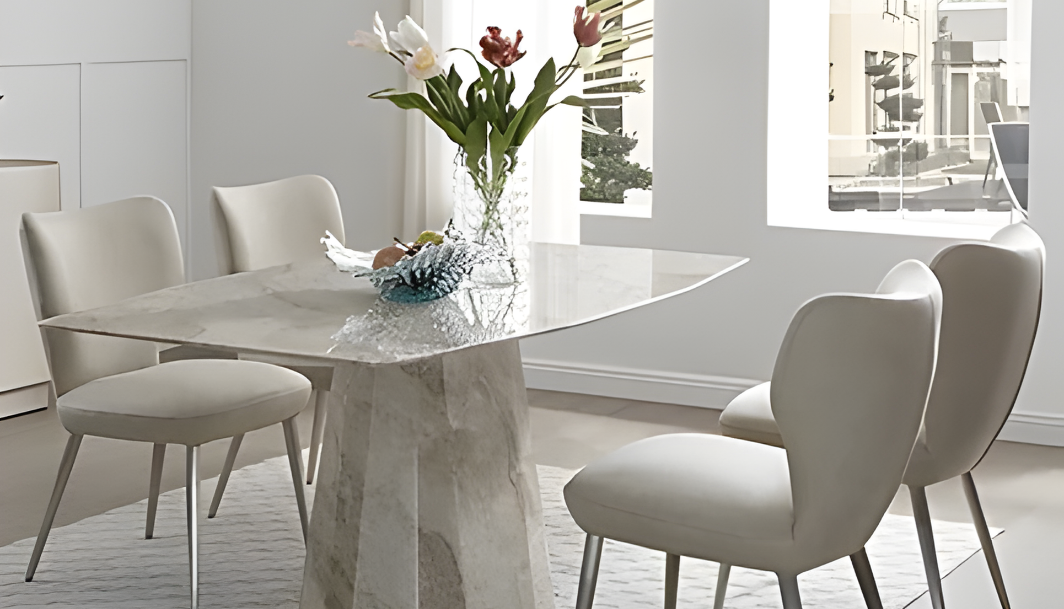 Marble dining table
