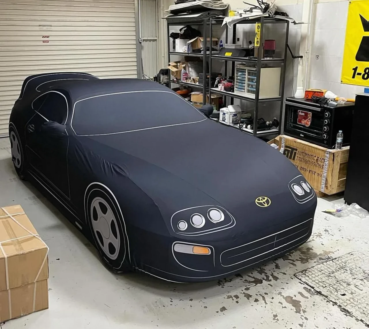 Toyota Supra Indoor Artistic Cover