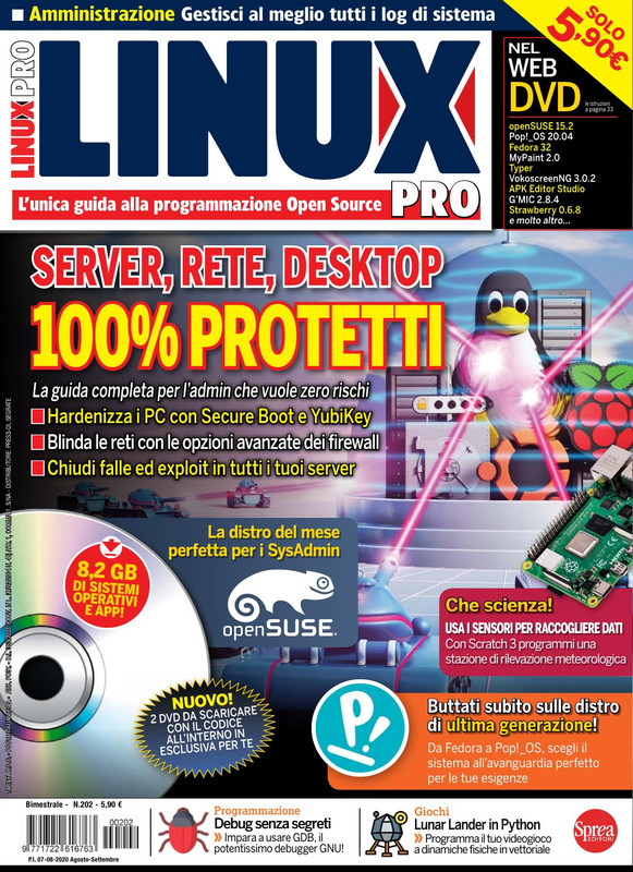 Linux Pro N.202 – Agosto-Settembre 2020