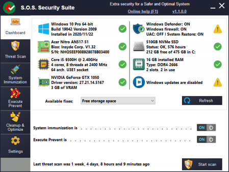 S.O.S Security Suite 1.2.4.0